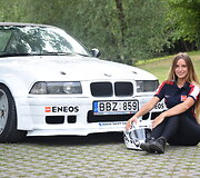 &bdquo;Drifterė&ldquo; Kotryna ir jos BMW