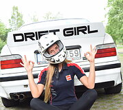 &bdquo;Drifterė&ldquo; Kotryna ir jos BMW