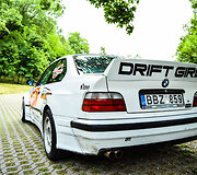 BMW vairuojanti &bdquo;drifterė&ldquo; Kotryna Kniežaitė