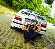 BMW vairuojanti &bdquo;drifterė&ldquo; Kotryna Kniežaitė