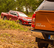 Pikapų testas &ndash; &bdquo;Nissan Navara&ldquo; prie&scaron; &bdquo;Toyota Hilux&ldquo;