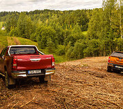 Pikapų testas &ndash; &bdquo;Nissan Navara&ldquo; prie&scaron; &bdquo;Toyota Hilux&ldquo;
