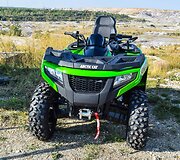 &bdquo;Arctic cat&ldquo; keturračių bandymas