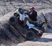 &bdquo;Arctic cat&ldquo; keturračių bandymas