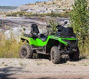 &bdquo;Arctic cat&ldquo; keturračių bandymas