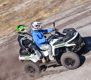&bdquo;Arctic cat&ldquo; keturračių bandymas