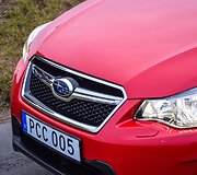 Elektroninės stabilumo sistemos bandymai su &bdquo;Subaru XV&ldquo;