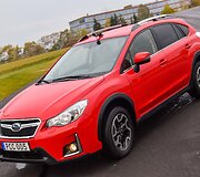 Elektroninės stabilumo sistemos bandymai su &bdquo;Subaru XV&ldquo;