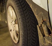 Automobilių padangos lapkričio 10-osios rytą