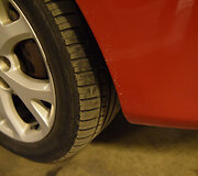 Automobilių padangos lapkričio 10-osios rytą