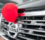 &bdquo;Nissan&ldquo; surengtos akcijos Vilniuje akimirka