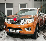&bdquo;Nissan&ldquo; surengtos akcijos Vilniuje akimirka