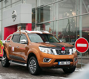 &bdquo;Nissan&ldquo; surengtos akcijos Vilniuje akimirka