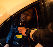 Lietuvos kelių policijos tarnybos reido akimirka