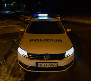 Lietuvos kelių policijos tarnybos reido akimirka