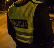 Lietuvos kelių policijos tarnybos reido akimirka
