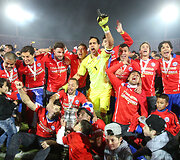 &bdquo;Copa America&ldquo; turnyre triumfavo Čilės futbolininkai