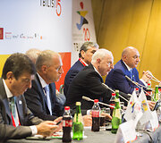 Spaudos konferencija Europos jaunimo olimpiniame festivalyje