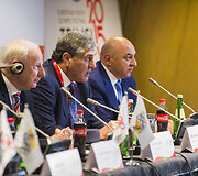 Spaudos konferencija Europos jaunimo olimpiniame festivalyje