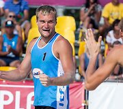 Lietuvos paplūdimo tinklinio čempionato finalo akimirkos