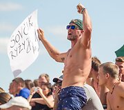 Lietuvos paplūdimo tinklinio čempionato finalo akimirkos