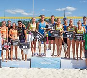 Lietuvos paplūdimo tinklinio čempionato finalo akimirkos