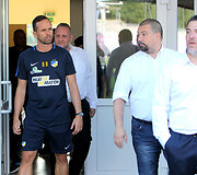 Nikosijos APOEL treniruotė prie&scaron; Čempionų lygos rungtynes