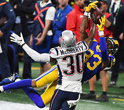 53-asis &bdquo;Super Bowl&ldquo;: &bdquo;New England Patriots&ldquo; &ndash; &bdquo;Los Angeles Rams&ldquo;