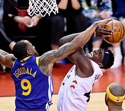 NBA finalo antrosios rungtynės: &bdquo;Raptors&ldquo; &ndash; &bdquo;Warriors&ldquo;