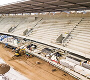Atgyjančiame Dariaus ir Girėno stadione &ndash; plika akimi matomi pokyčiai