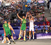Nuviliantis krep&scaron;inio 3x3 rinktinės startas