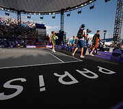 Nuviliantis krep&scaron;inio 3x3 rinktinės startas