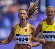 Gabija Galvydytė 800 m paguodos bėgime