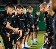 Lietuvos futbolo rinktinės treniruotė Larnakoje