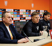 Lietuvos futbolo rinktinės spaudos konferencija