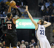 NBA: NBA: &bdquo;Memphis Grizzlies&ldquo; &ndash; &bdquo;Portland Trail Blazers&ldquo; (antros serijos rungtynės)&ldquo;