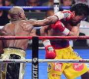 Floydas Mayweatheris prie&scaron; Manny Pacquiao