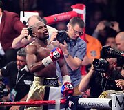 Floydas Mayweatheris prie&scaron; Manny Pacquiao