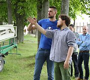 Jonas Valančiūnas - gatvės menininkas