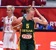 Europos moterų krep&scaron;inio čempionatas: Lietuva &ndash; Turkija