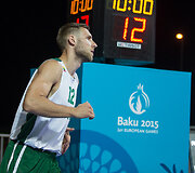Europos žaidynės. Krep&scaron;inis 3x3. Lietuva &ndash; Serbija