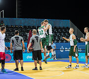 Europos žaidynės. Krep&scaron;inis 3x3. Lietuva &ndash; Serbija