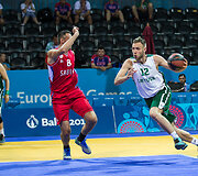 Europos žaidynės. Krep&scaron;inis 3x3. Lietuva &ndash; Serbija