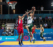 Europos žaidynės. Krep&scaron;inis 3x3. Lietuva &ndash; Serbija
