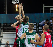 Europos žaidynės. Krep&scaron;inis 3x3. Lietuva &ndash; Serbija