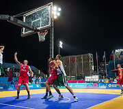 Europos žaidynės. Krep&scaron;inis 3x3. Lietuva &ndash; Serbija