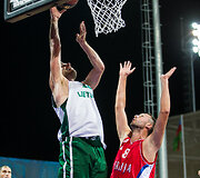 Europos žaidynės. Krep&scaron;inis 3x3. Lietuva &ndash; Serbija
