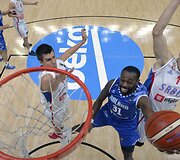 Europos krep&scaron;inio čempionatas; Serbija - Suomija