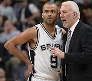 Tony Parkeris ir Greggas Popovichius