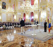 Vladimiras Putinas i&scaron;lydi Rusijos olimpiečius į Rio